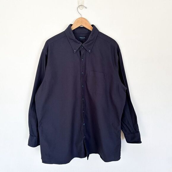 Proper Cloth Mens American Pima Dark Blue Oxford Cloth Pima Cotton Oxford Button - Picture 2 of 12